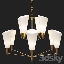 Currey Company Cornet Chandelier 