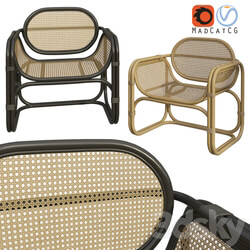Urban Outfitters Marte Lounge Chair Rattan Wicker 