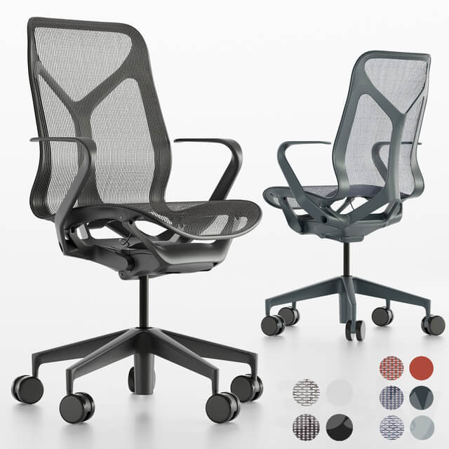 Mid Back Cosm Chair by Herman Miller