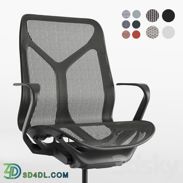 Mid Back Cosm Chair by Herman Miller