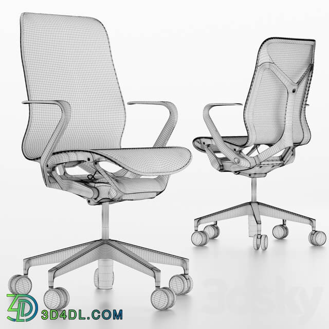 Mid Back Cosm Chair by Herman Miller