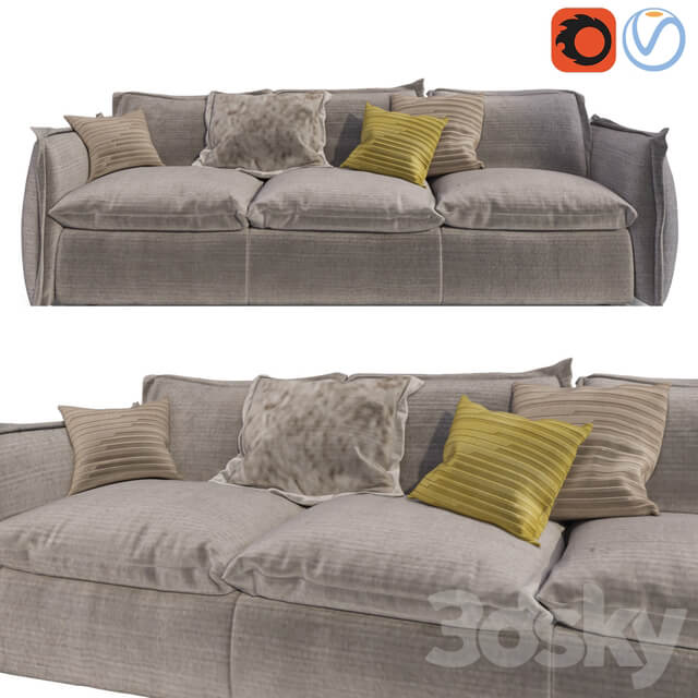 Knit sofa Italian my home collection enrico cesana 