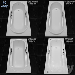 Toto Bathtub Fby1530 Npnhp Fby1720 Np Pay1550 Php Payk1750 Zlrhpe 