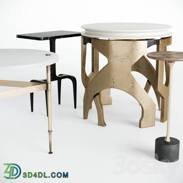 Side tables and accent tables set