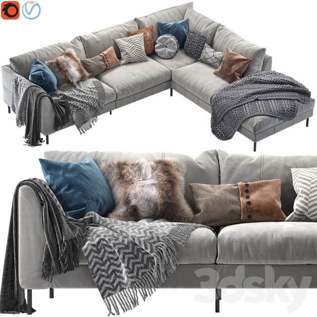 Loft corner sofa