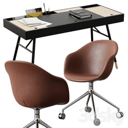 BoConcept Cupertino Table Adelaide Chair 