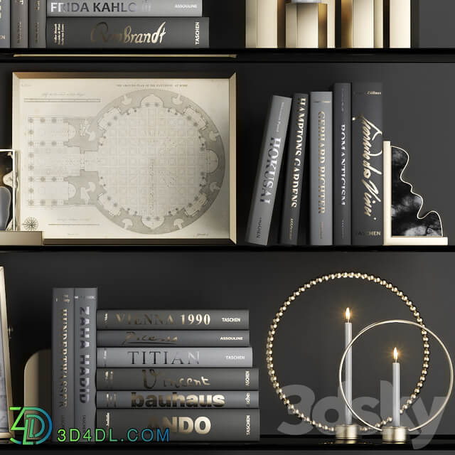 DECORATIVE SET 05 black 