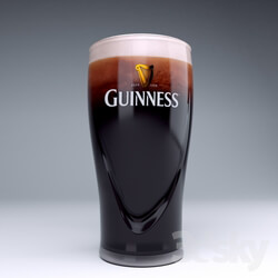 Guinness beer glass 