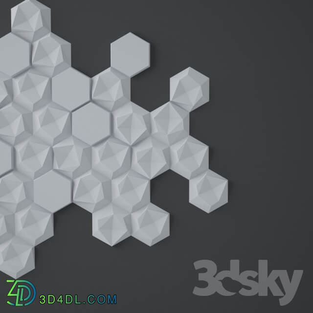 honey 3d wall