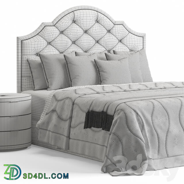 Bed Bassett Bedroom Bonnet King Headboard