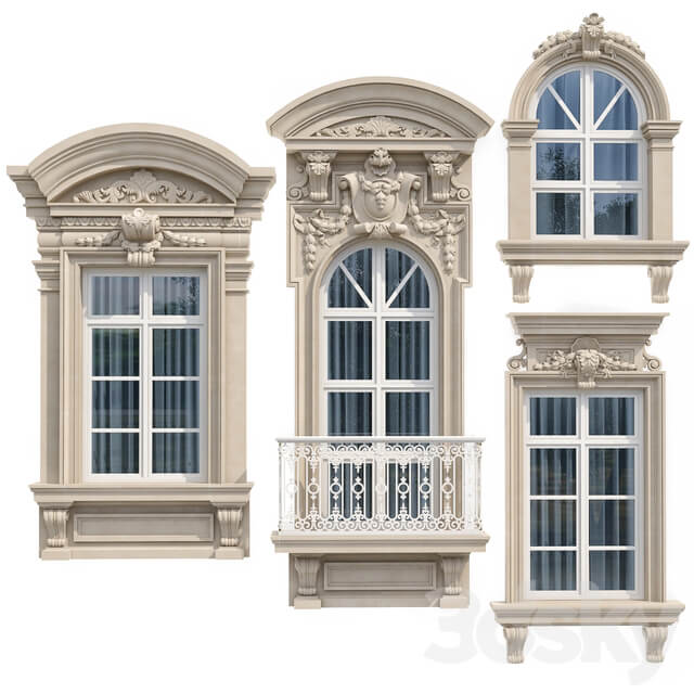 Windows Windows in the style of modern classic 8