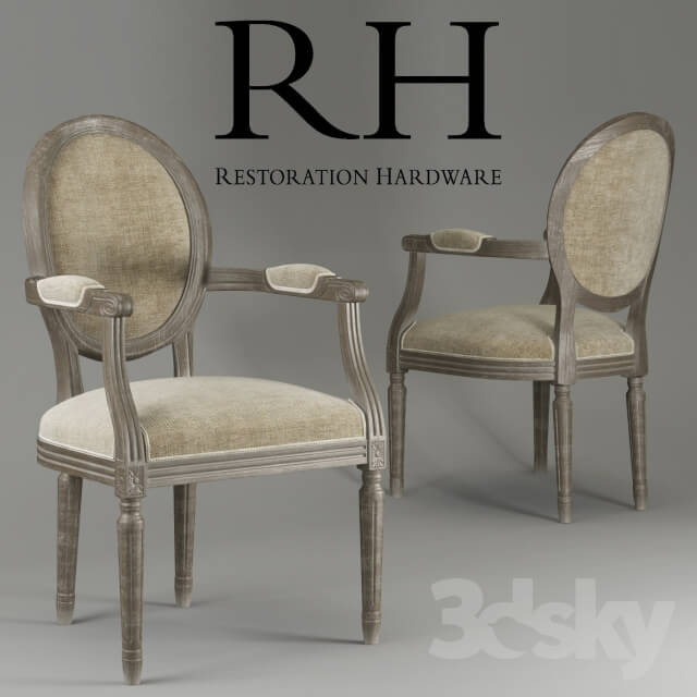 chair RESTORATION HARDWARE FC011 65 OAK A17