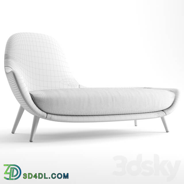 Chair Mad Chaise Longue Poliform