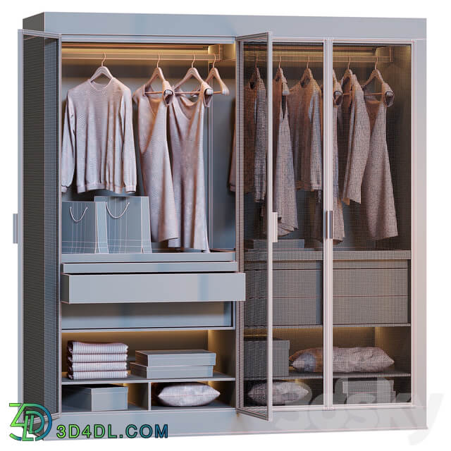 Wardrobe Display cabinets Eracle Cupboard