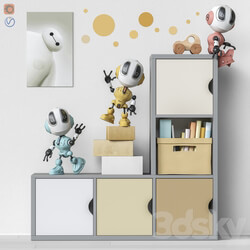 Toys and furniture set 68 Miscellaneous 3D Models 