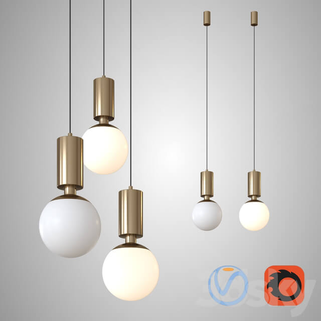 Chandelier Pendant Lamp Kaishi Pawn Pendant Lamp