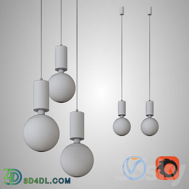 Chandelier Pendant Lamp Kaishi Pawn Pendant Lamp