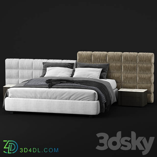 Bed Minotti lawrence bed