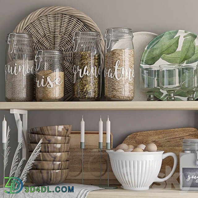 Decorative set for the kitchen 8