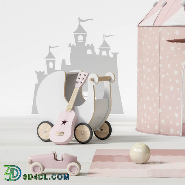 Toys and furniture set 69 Miscellaneous 3D Models