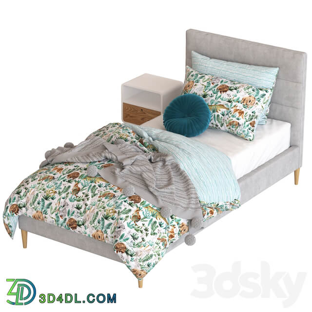 Adairs Kids Darcy Bed and Jax Side Table