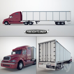 Bulk truck Freightliner Columbia 