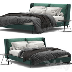 Bed Minotti spencer bed 