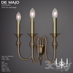 De majo2599A3 wall lamp 