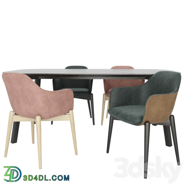 Table Chair Marelli table and chairs set02