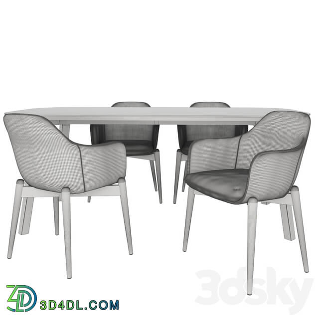 Table Chair Marelli table and chairs set02