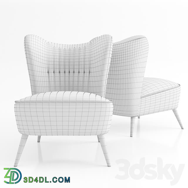 Fauteuil cocktail chair