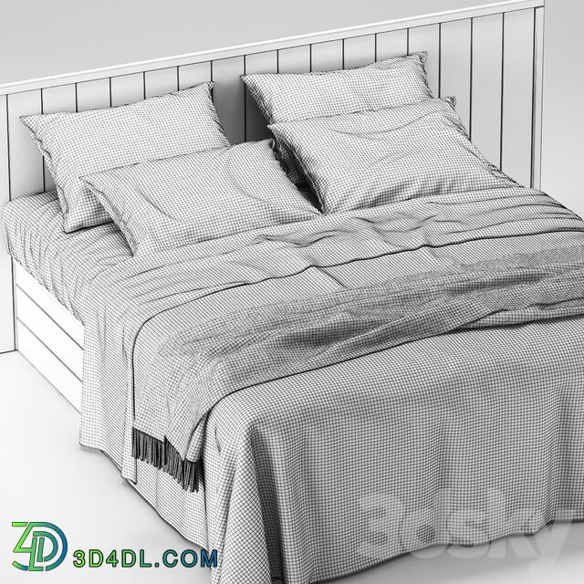 Bed SCANDINAVIAN bed 01