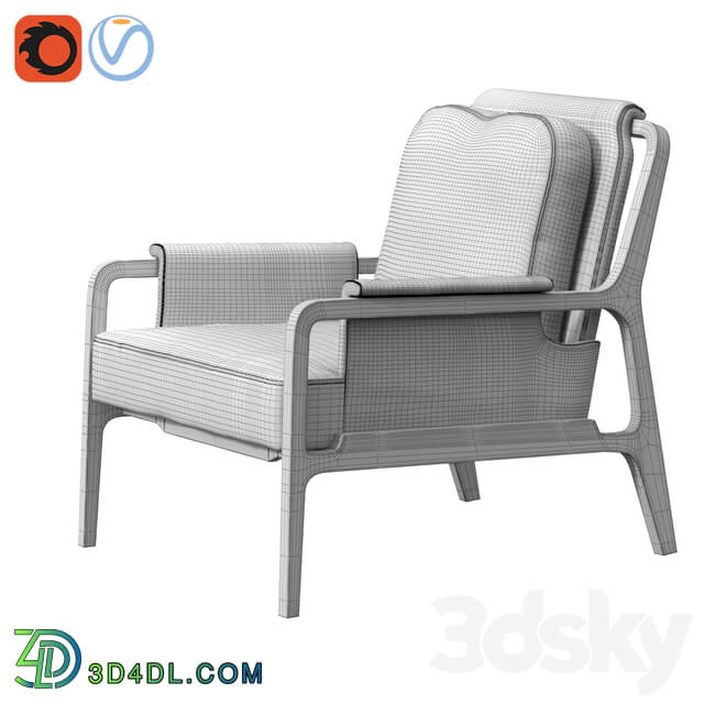 Fergus Lounge Chair Caste Design