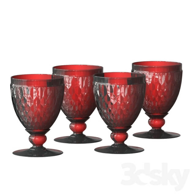 Villeroy boch red wine glass