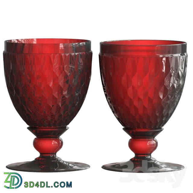 Villeroy boch red wine glass