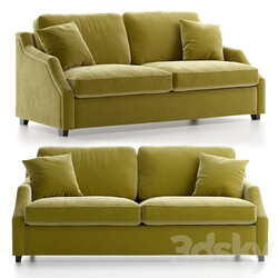 Sofa bed triple Windsor with molding 