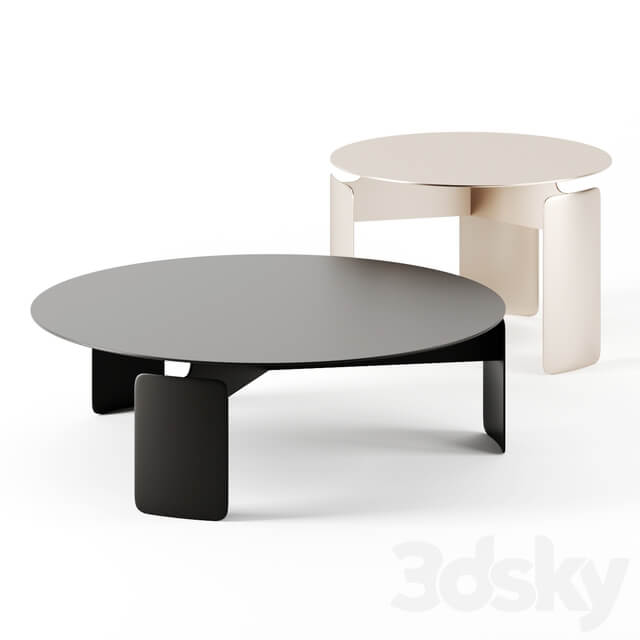 Shirudo tables by Mingardo