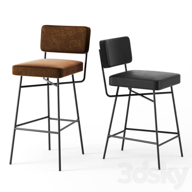 Orfeo Bar stools by Arflex