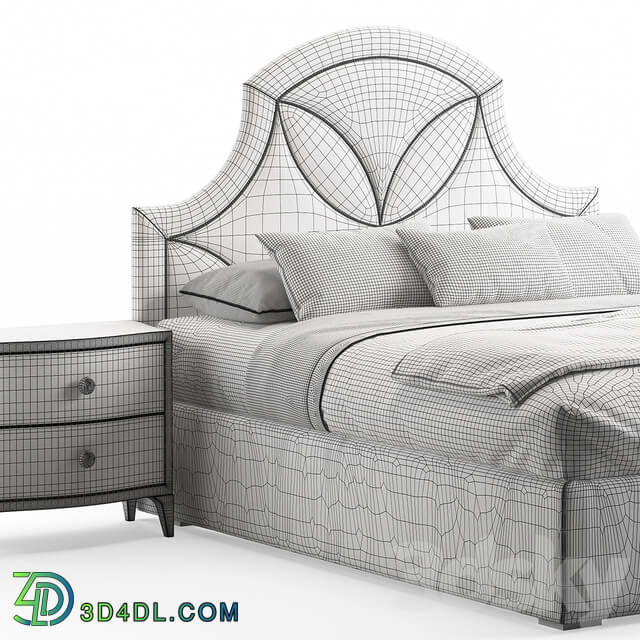 Bed Calista Upholstered Bed by Bernhardt