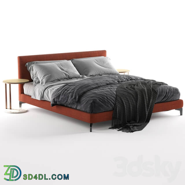 Bed Bed Meridiani Stone Up