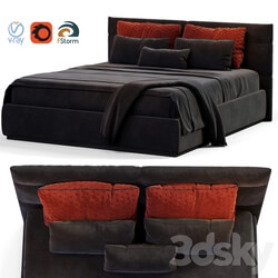 Bed Black bed 