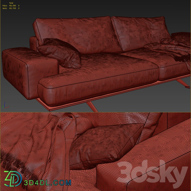 Desiree platz sofa
