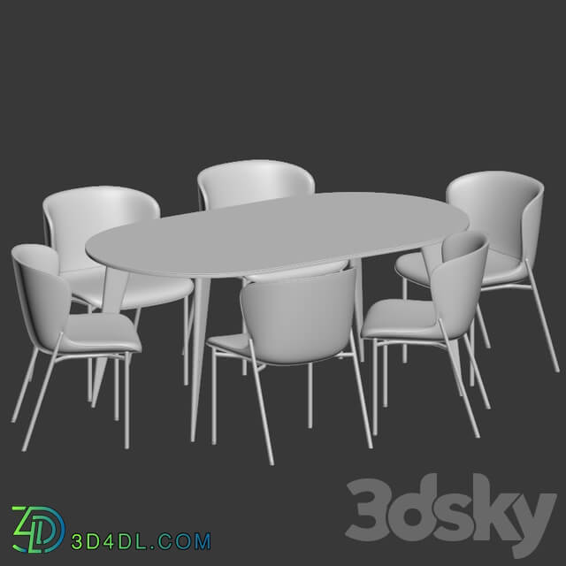 Table Chair Dining Set 54