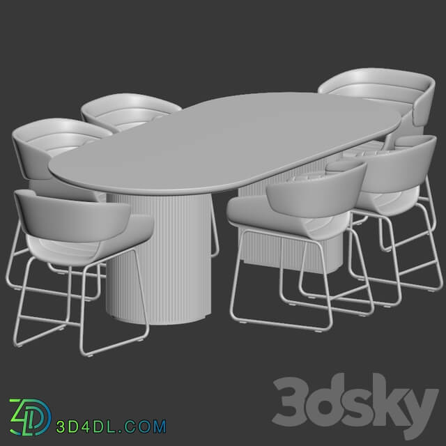 Table Chair Dining Set 57