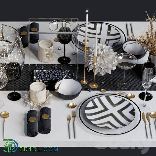 Luxury table setting L