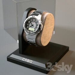 Watch CASIO Watches Clocks 3D Models 