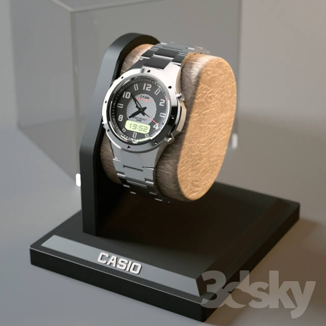 Watch CASIO Watches Clocks 3D Models