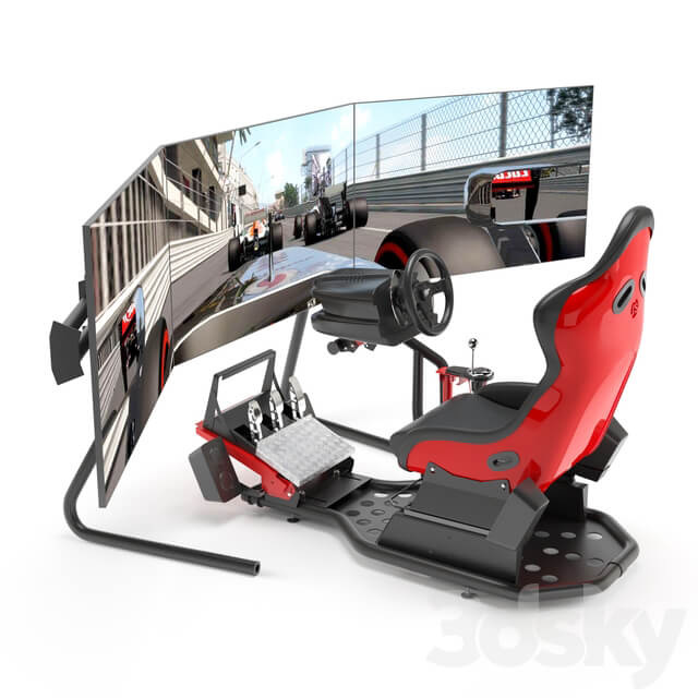 Miscellaneous Racing game simulator