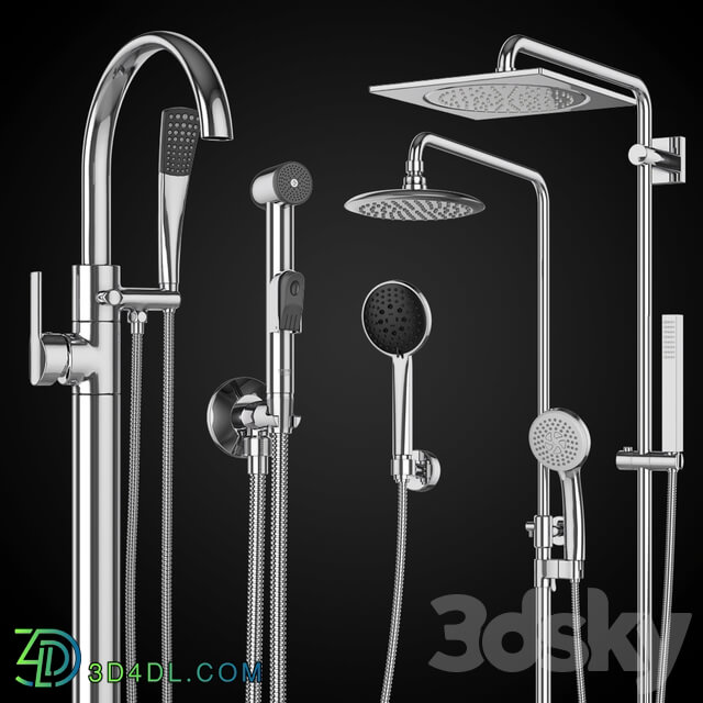 Faucet Shower systems and hygiene showers Ravak GROHE Villeroy Boch set 92