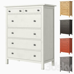 Sideboard Chest of drawer IKEA HEMNES 6 drawer chest 
